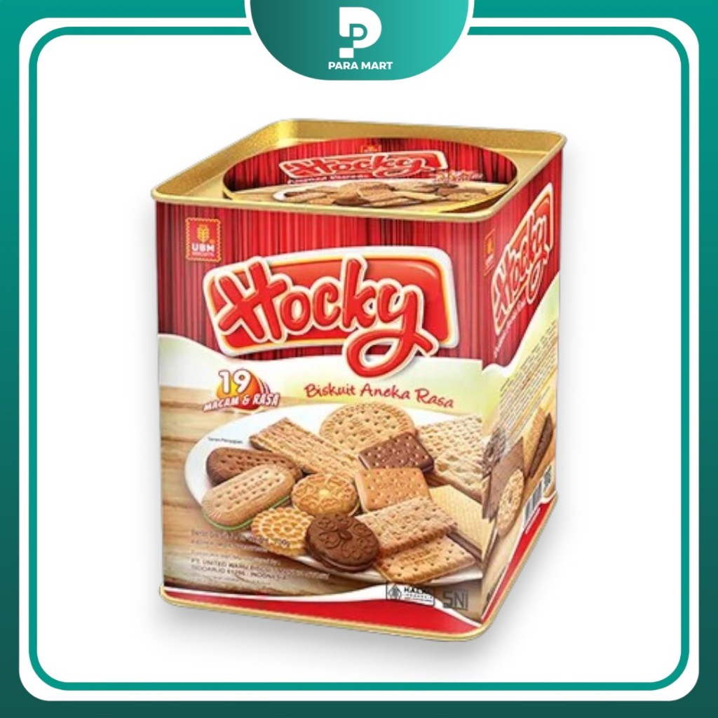 Paramart - UBM Hocky Assorted Biskuit Kaleng 700gr