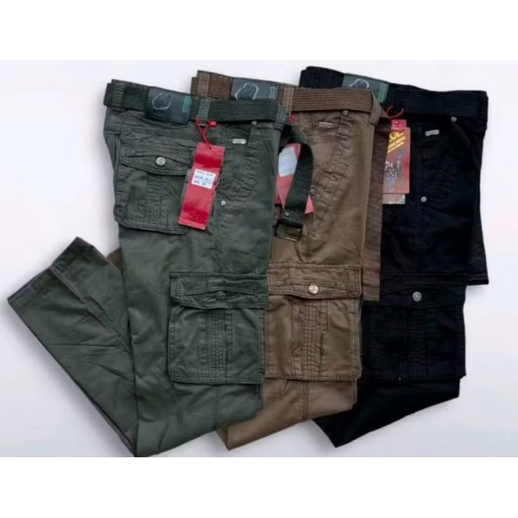 Celana Panjang Cargo polos BWC