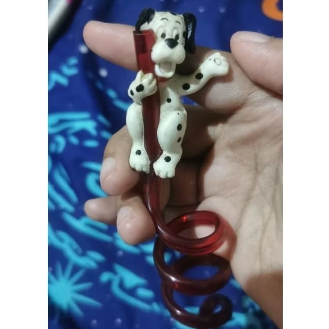 Disney Dalmatian Straw Rare