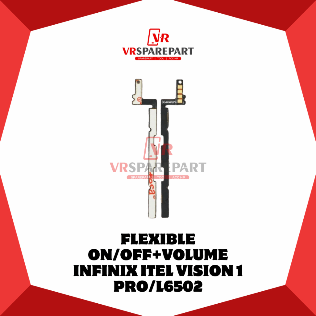 FLEXIBLE ON OFF INFINIX ITEL VISION 1 PRO / L6502 / ON OFF + VOLUME