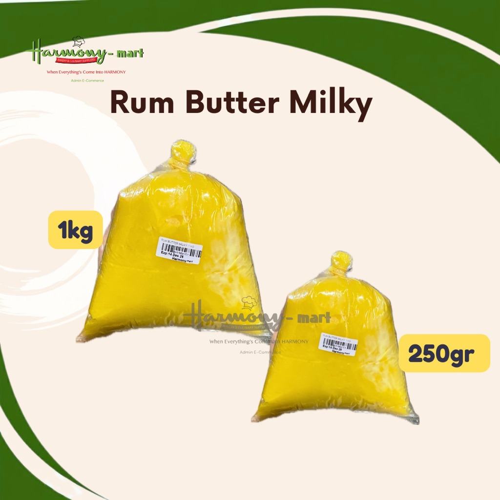 Rum Butter Milky / Butter - 250gr/1kg