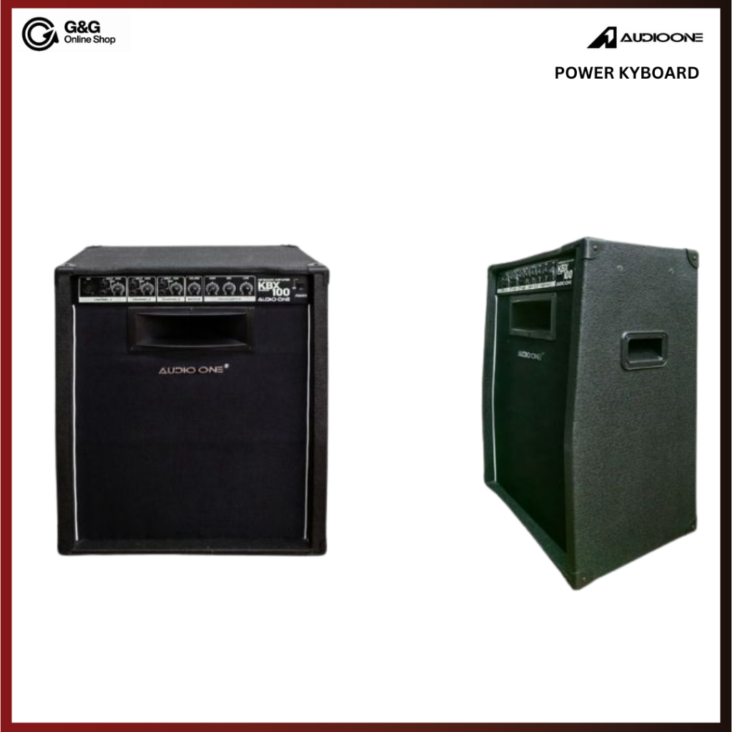 Ampli Keyboard KBX 100 Audio One - Amplifier Speaker - G&G Online