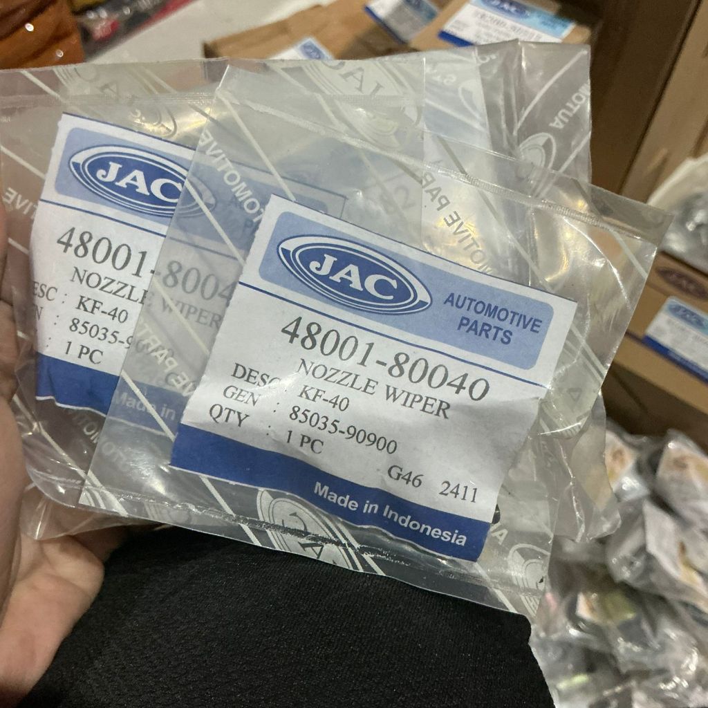 JAC Nozzle Wiper Washer Jet Penyemprot Semprot Wiper Toyota Kijang Super 5K 7K