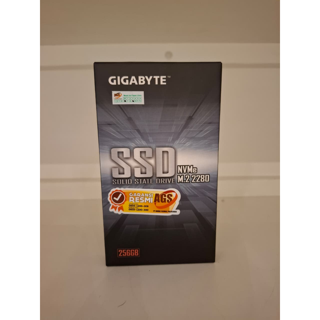 GIGABYTE SSD 256GB NVMe M.2 PCIe 3.0 X4 - M2 NVMe 256 GB | NEW OLD STOCK