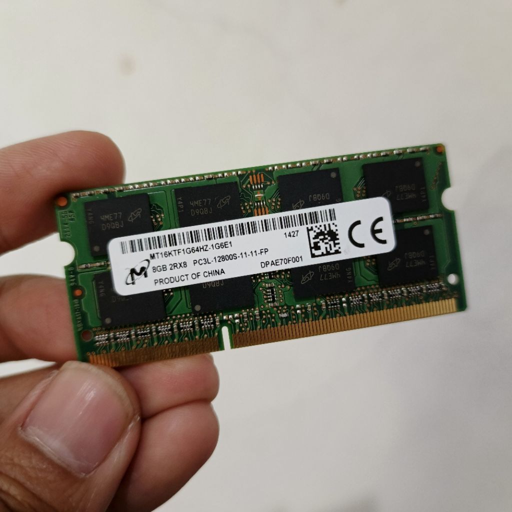 RAM laptop sodim 8gb ddr3L / PC3L