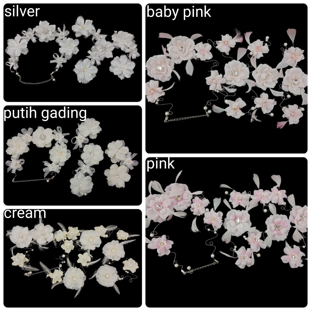 Korsase Rambut/Bunga Korsase,korsase Gaun, Aksesoris Rambut/Gaun,Headpiece Bunga