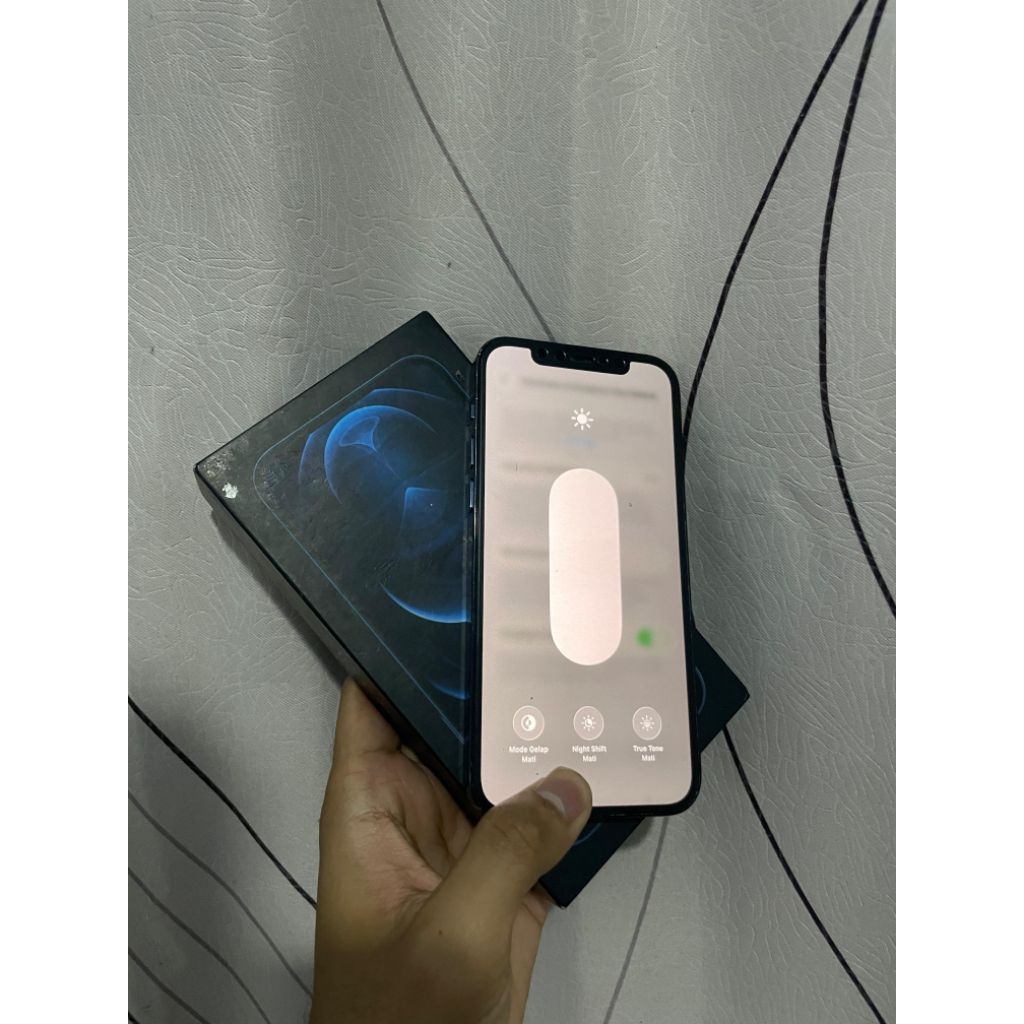 (SECOND) IPHONE 12 PRO 256 INTER PASIFIC BLUE FULLSET