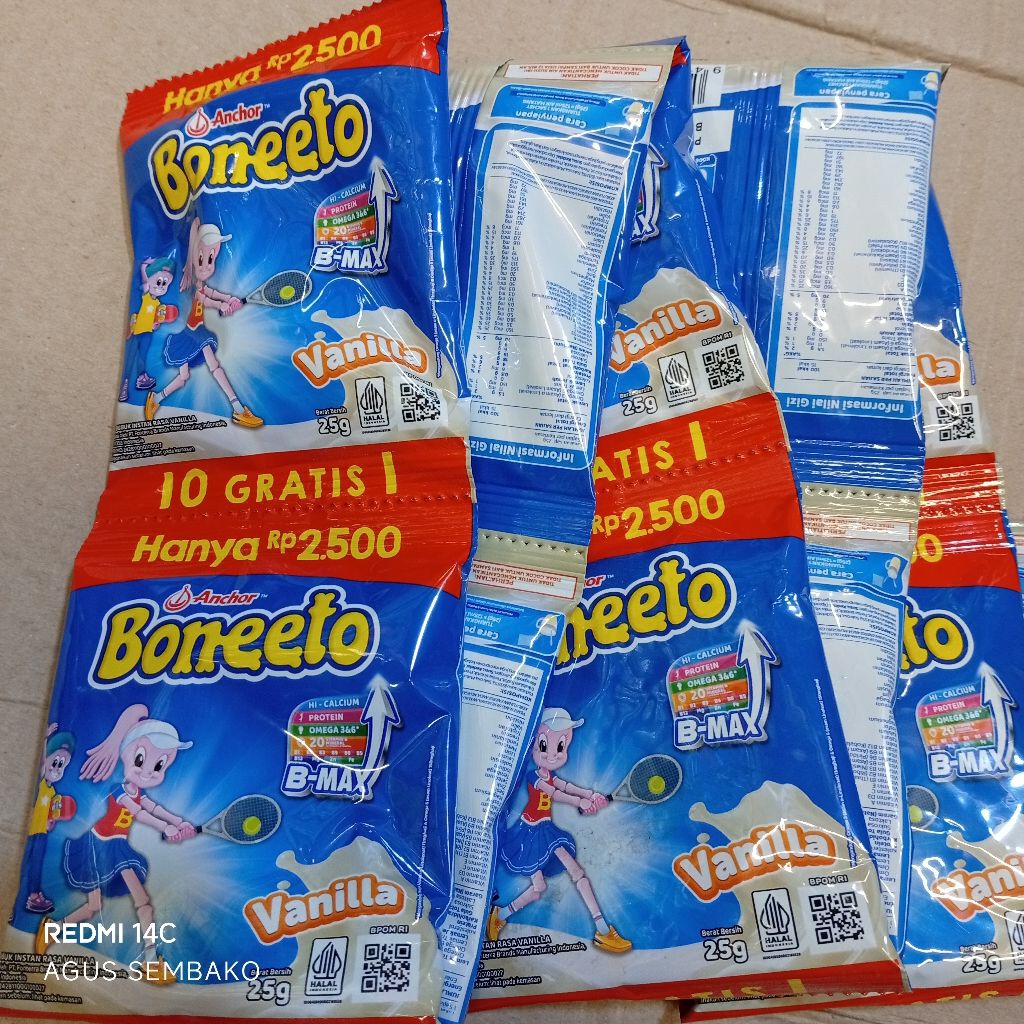 minuman BONEETO 10+1 sachet
