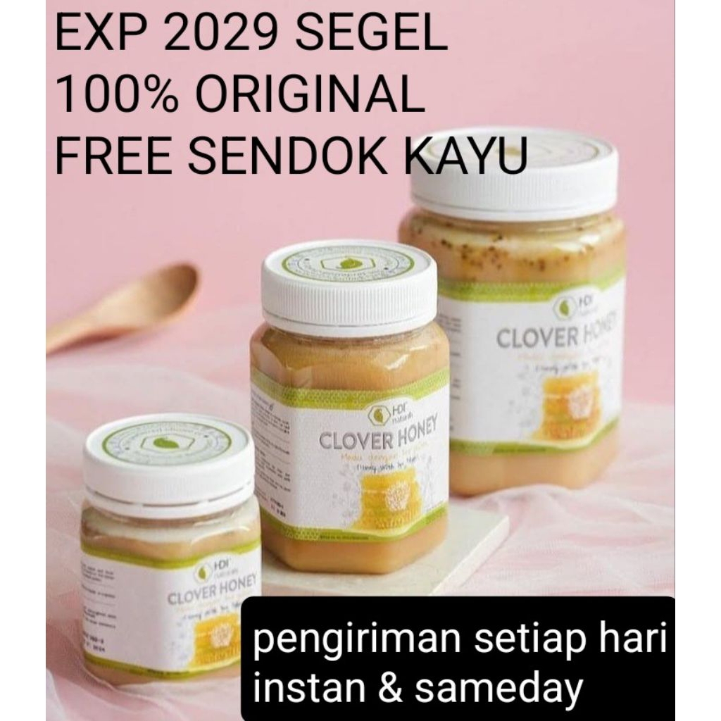 CLOVER HONEY ORIGINAL 100% 2029 SEGEL