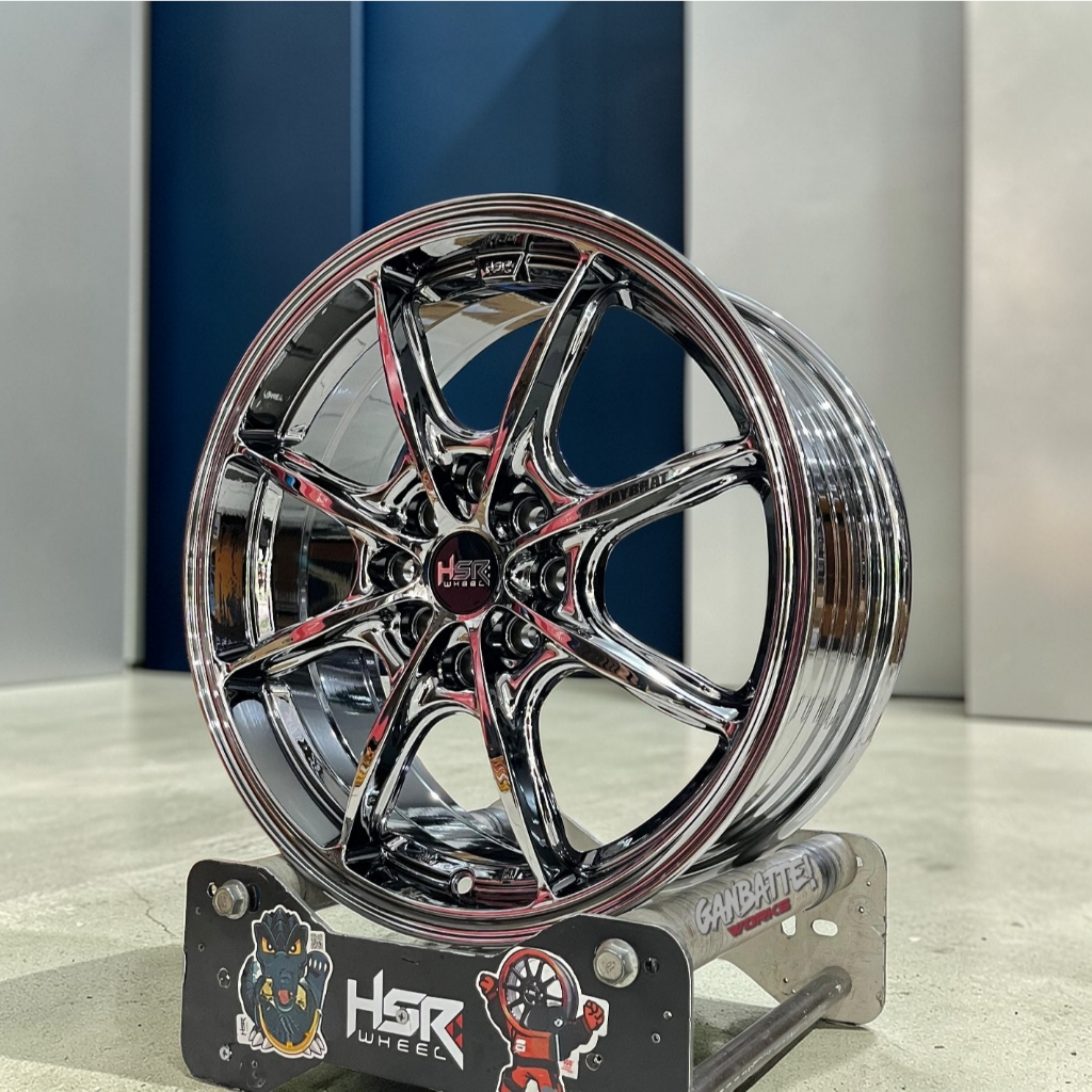 Velg Hsr Wheel Ring 16 Black Chrome Untuk Avanza Raize Livina