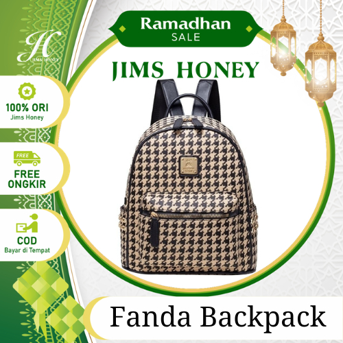 JIMS HONEY FANDA Backpack Tas Gendong Mini Ransel Wanita