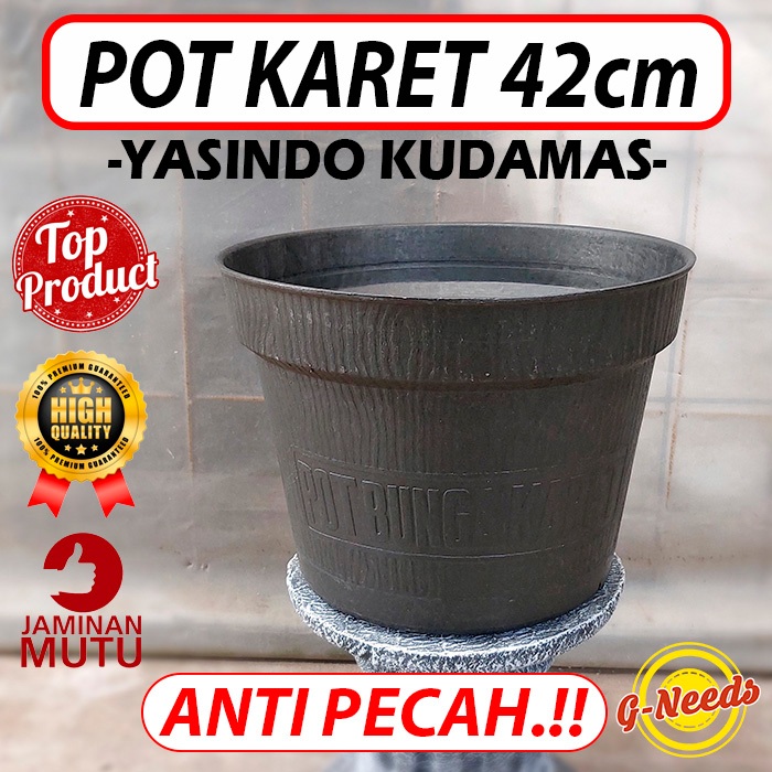 Pot Karet ANTI PECAH YASINDO 42 Cap Kuda Mas