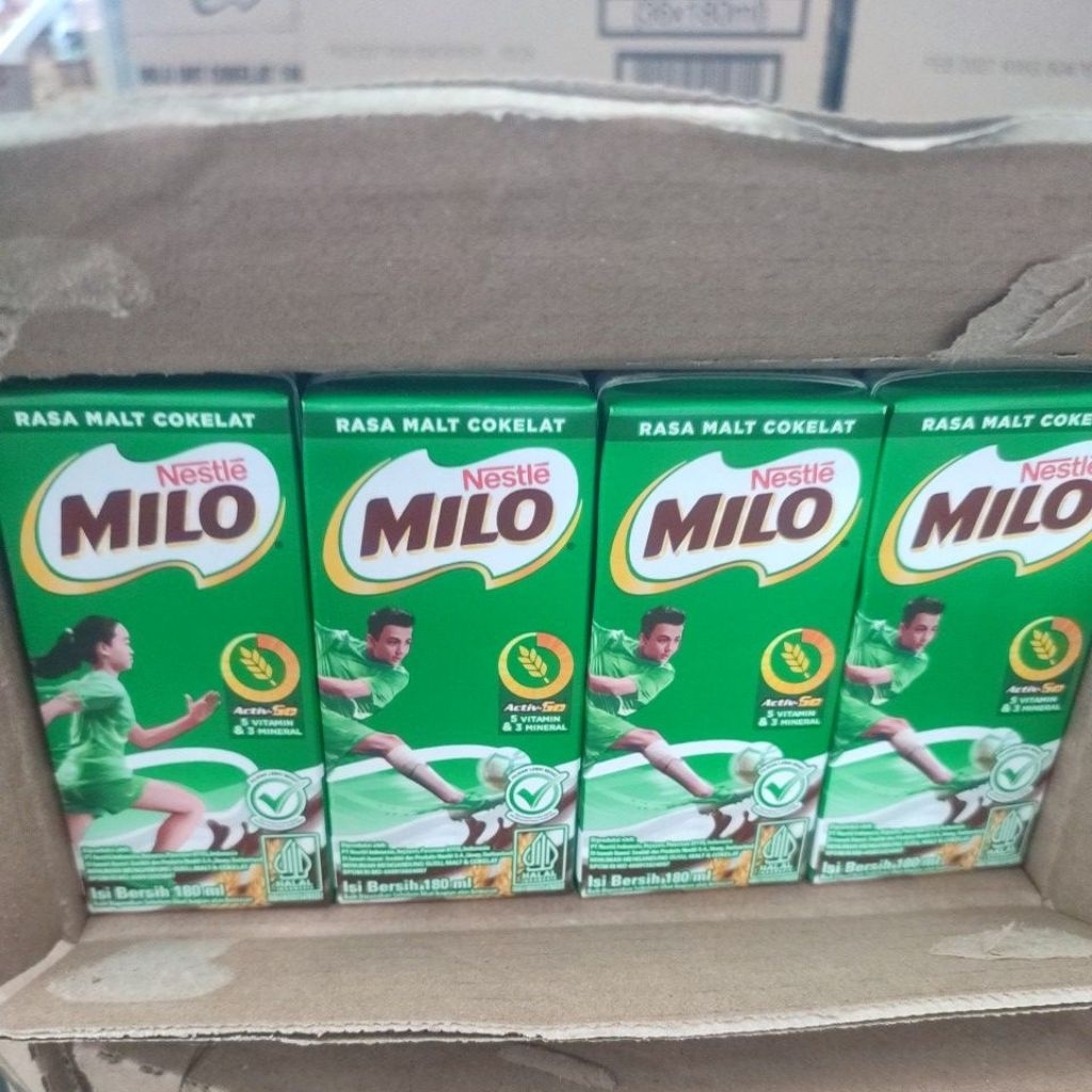 Milo healthy drink uht activ-go 180ml/dus