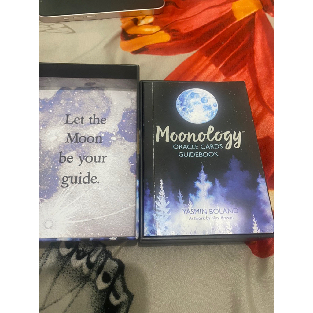 PRELOVED TAROT ORACLE DECK ORIGINAL TERMURAH (MOONOLOGY ORACLE) CARD
