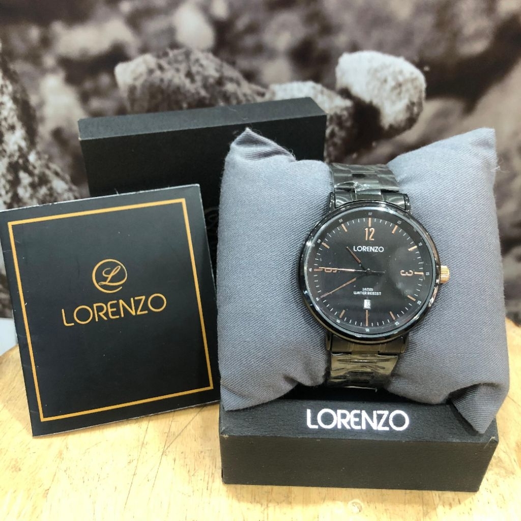 Jam Tangan Pria LORENZO Original