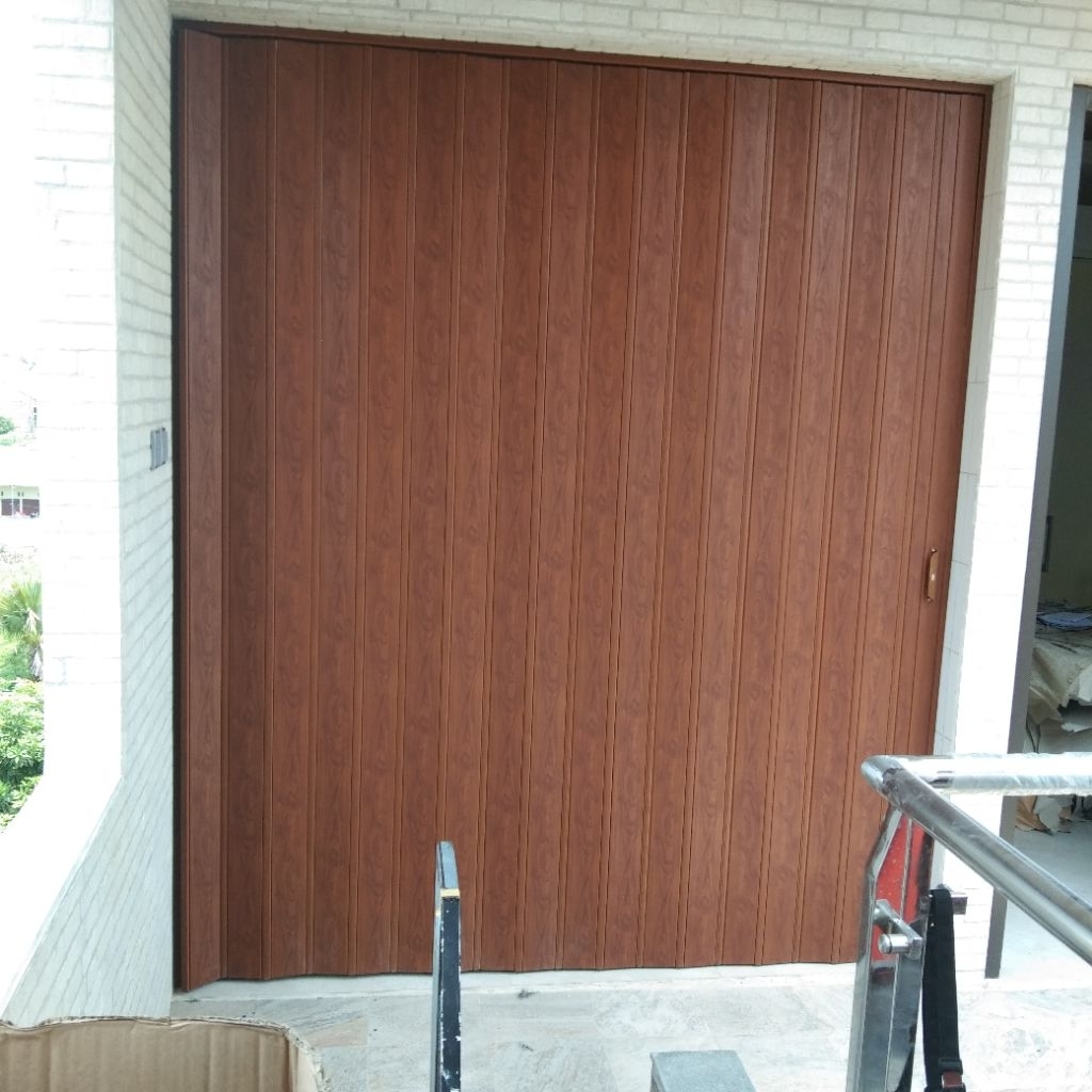 Pintu penyekat pvc custom