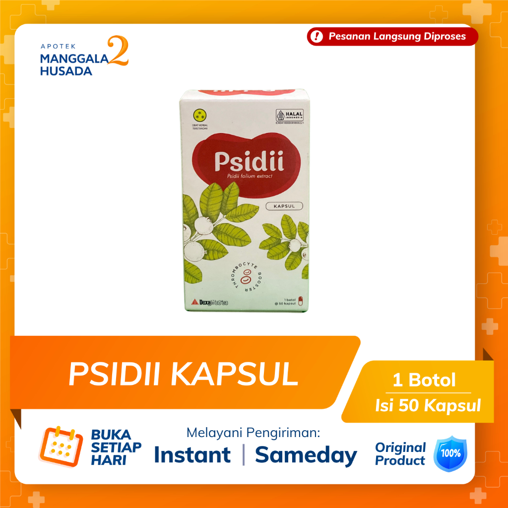 PSIDII KAPSUL BOTOL ISI 50 KAPSUL