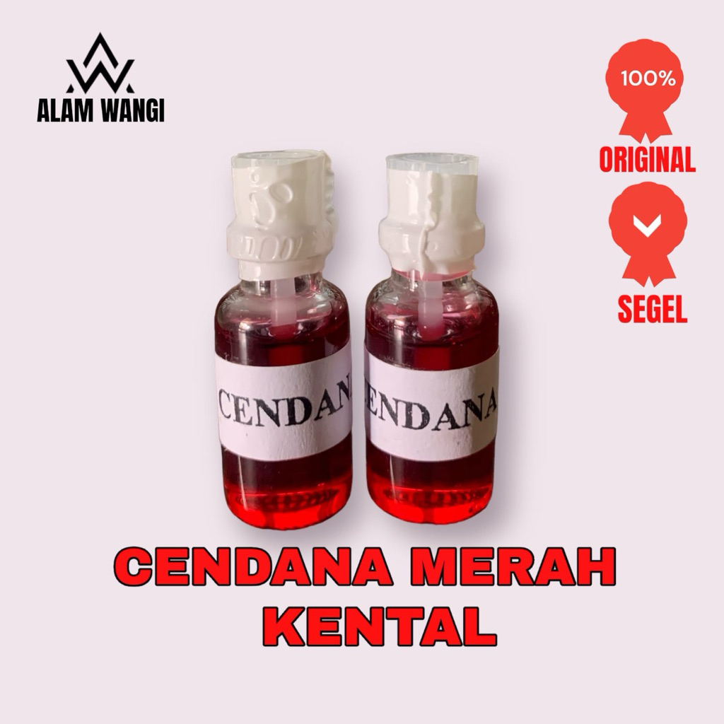 MINYAK WANGI CENDANA MERAH SUPER KENTAL ORIGINAL TANPA CAMPURAN ISI 4ML