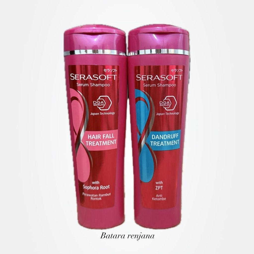 SHAMPO SERASOFT - SERASOFT SERUM SHAMPOO 170ML ANTI KETOMBE & PERAWATAN RAMBUT RONTOK