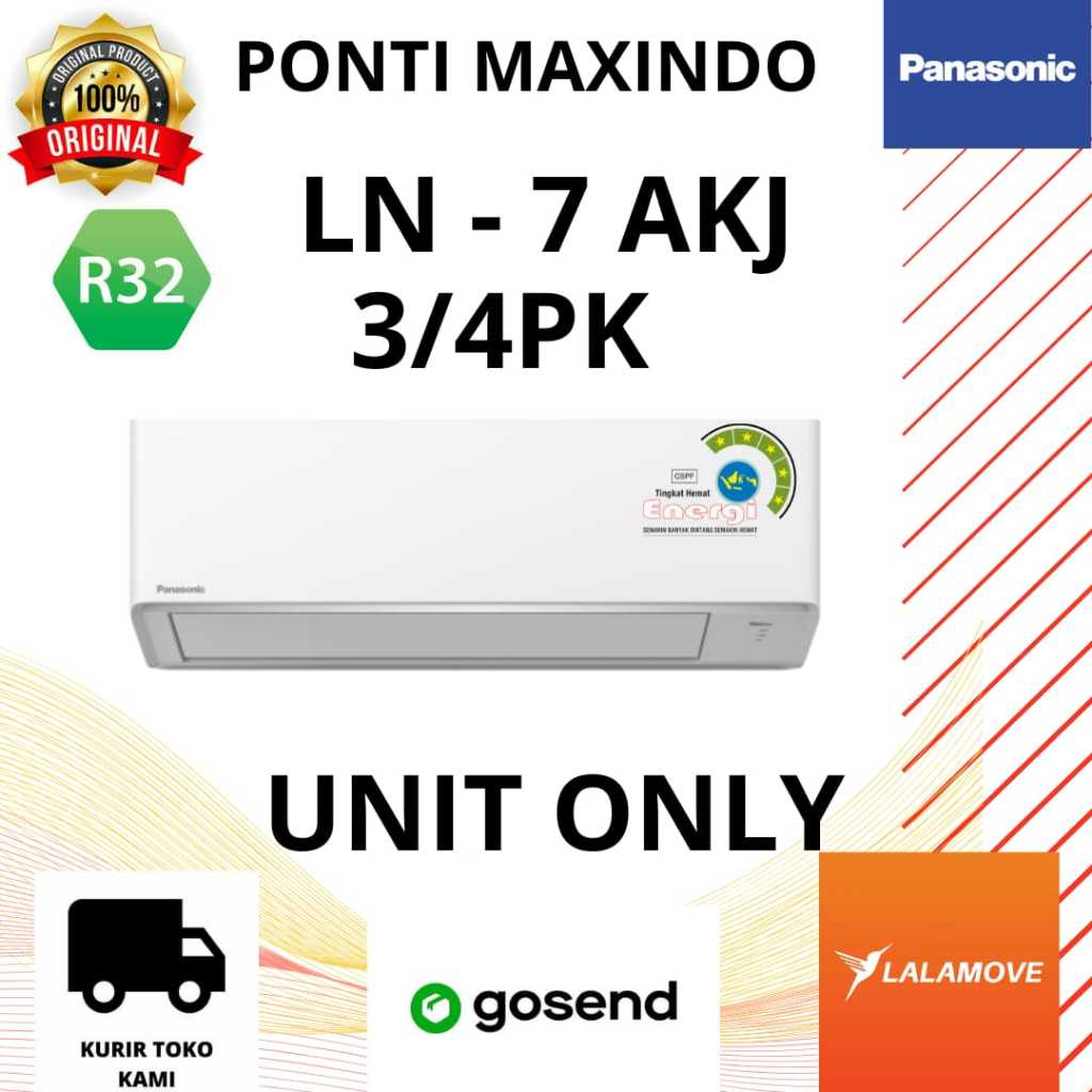 AC PANASONIC 3/4PK LN-7AKJ AC PANASONIC 0,75PK UNIT ONLY