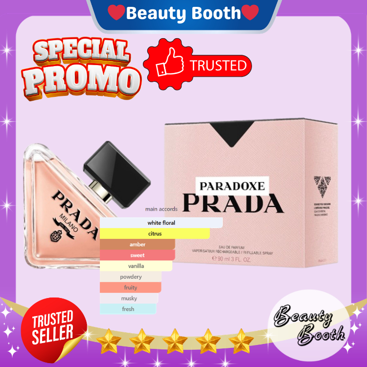 PRADA Paradox EDP For Women 90ml Parfum Wanita - Beautybooth Beauty Booth