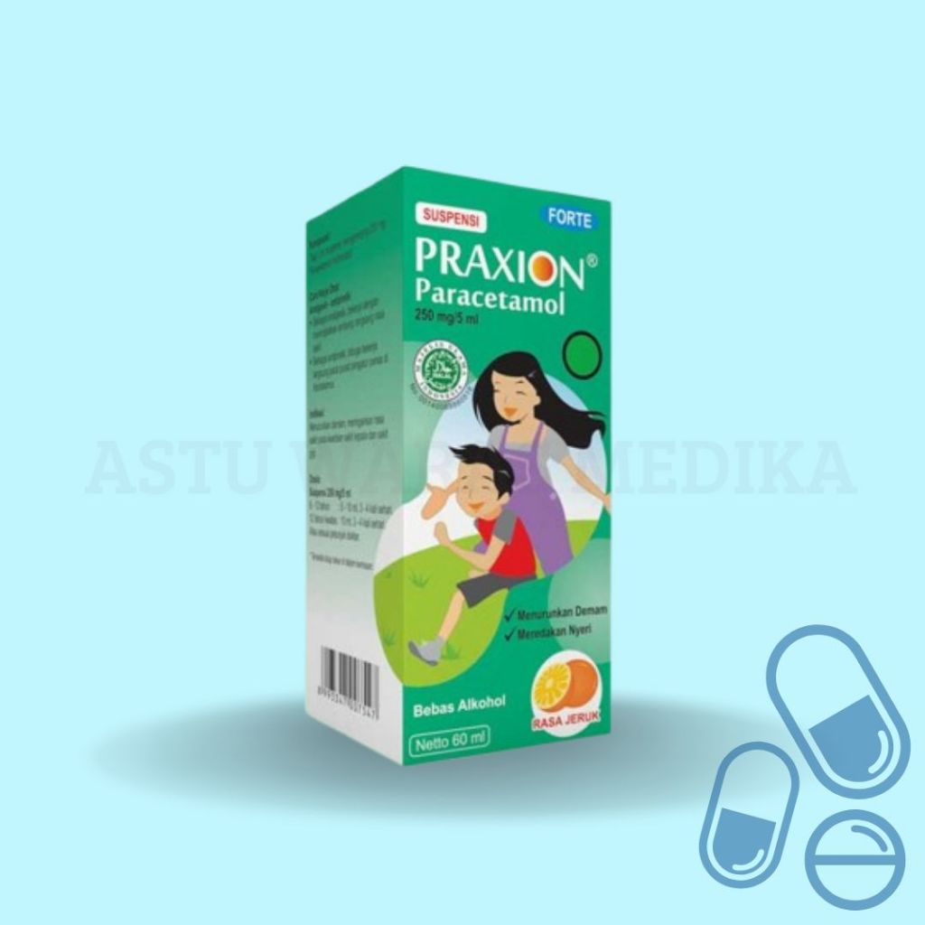 Praxion Forte Syrup 60ml Paracetamol Anak