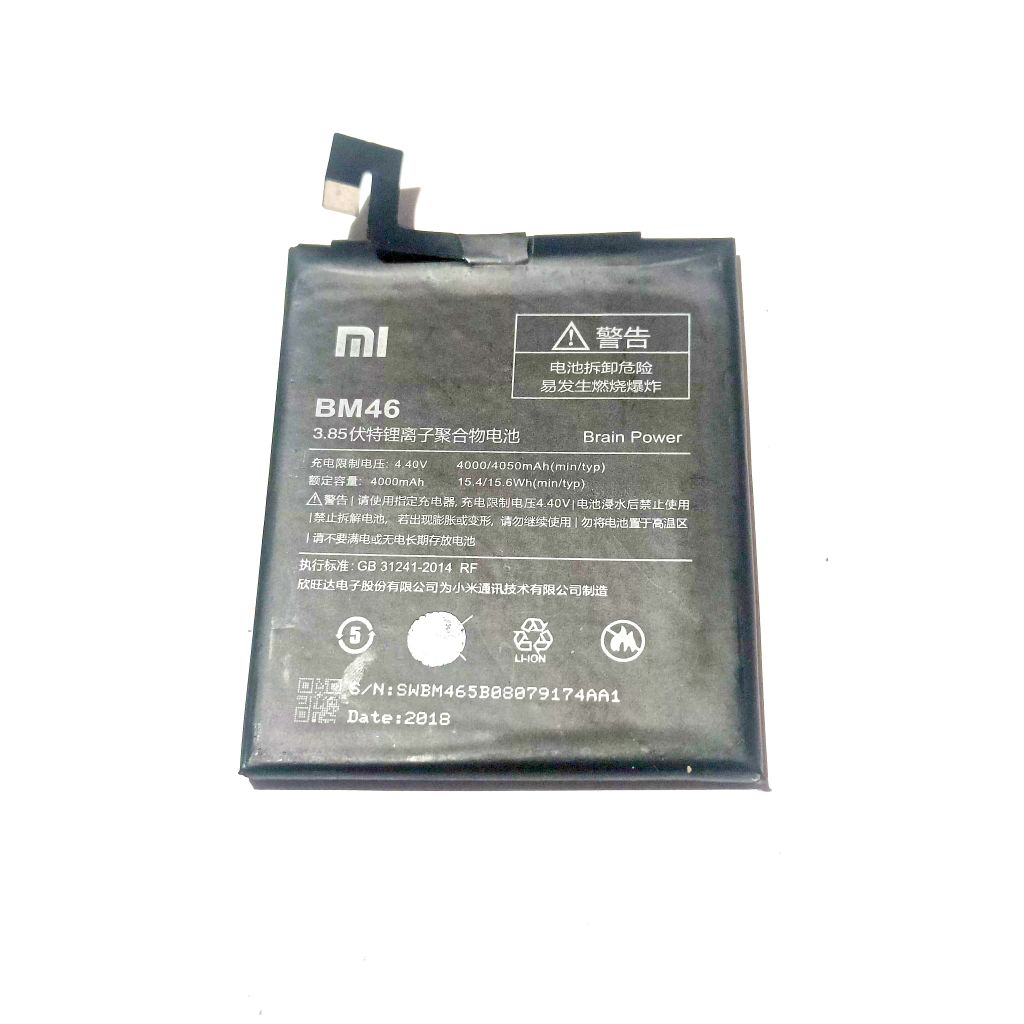 BATERAI REDMI NOTE 3 NORMAL ORIGINAL COPOTAN