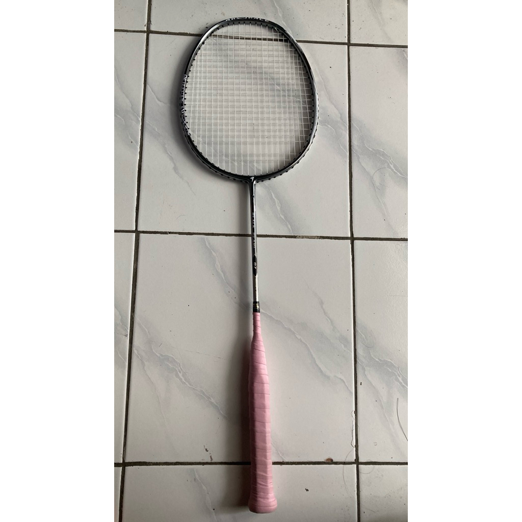 RAKET BADMINTON FLYPOWER BLACK PEARL SECOND BEKAS ORIGINAL