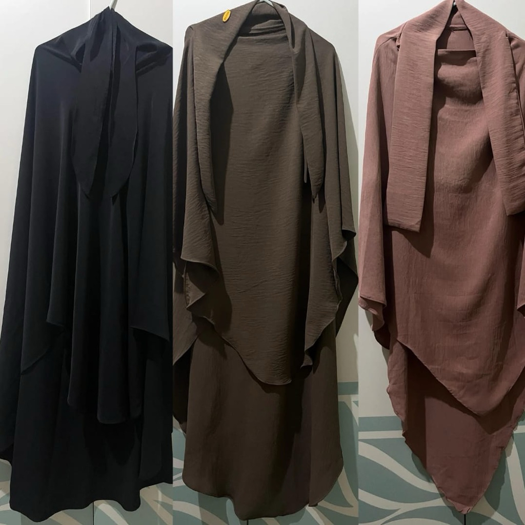 PRELOVED KHIBAN, FRENCH KHIMAR, HIJAB AQSAMODESTWEAR, AKUSABIRA, DAILYAL, dll