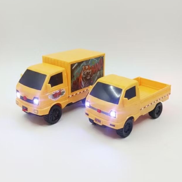 Truck Box Mainan Anak Mobilan Box dan Pickup - Mobilan Anak Pickup dan Truck Box Ada Lampu