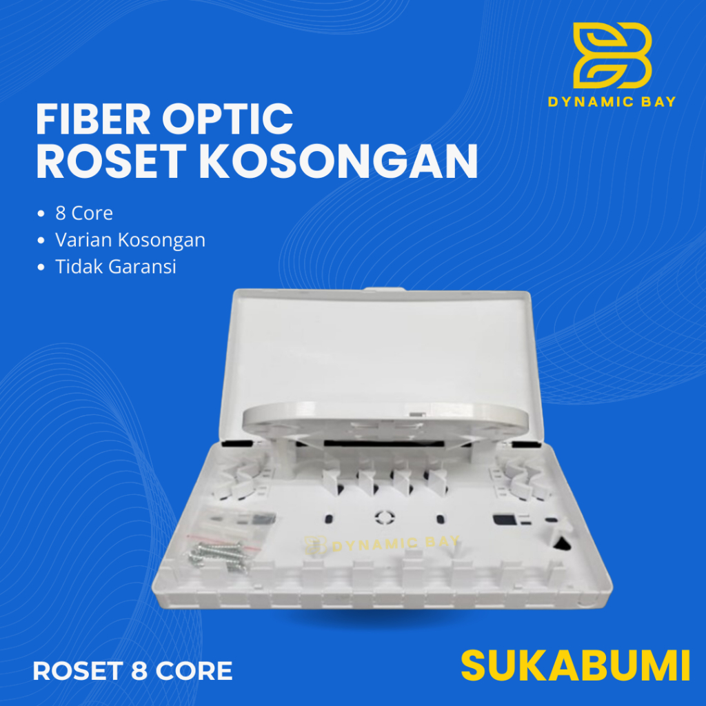 Roset Fiber Optic 8 Core kosongan|Roset FO 8 Core