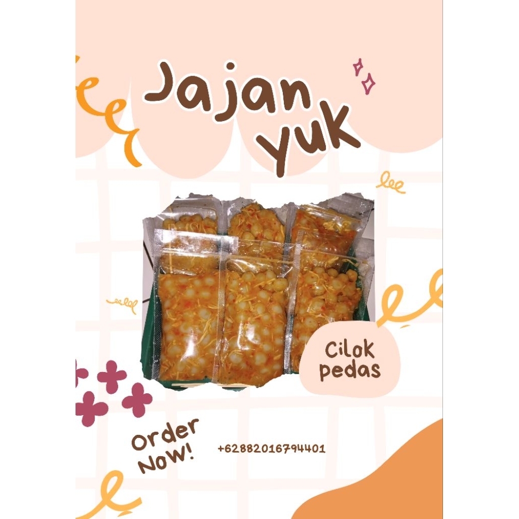 cilok ayam suwir