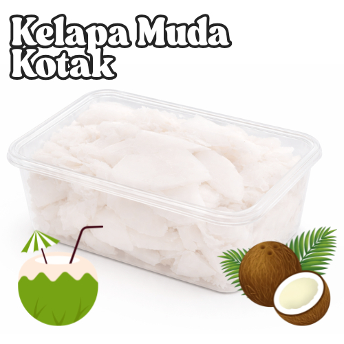Terbaik Kelapa Muda Kotak / Kelapa Muda Beku/ Kelapa Muda Kupas