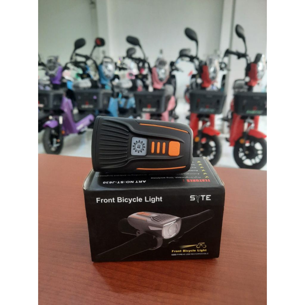 Lampu Depan Sepeda Merk Syte
