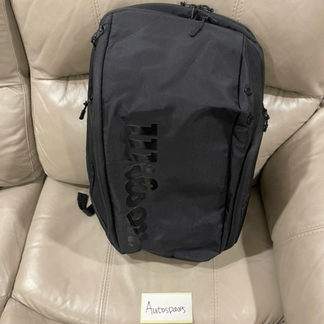 Wilson Pro staff tennis backpack black bag tennis bag Tas tenis Wilson tas backpack tas raket