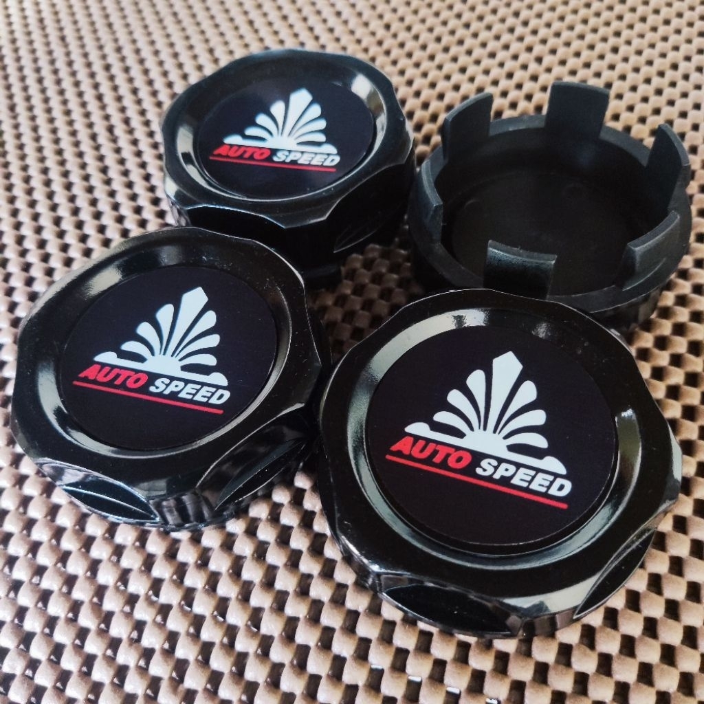 4pcs TUTUP DOP AS RODA CENTER VELG MOBIL VARIASI COMPERALLY DIAMETER LUAR ±6,6CM Car dop velg