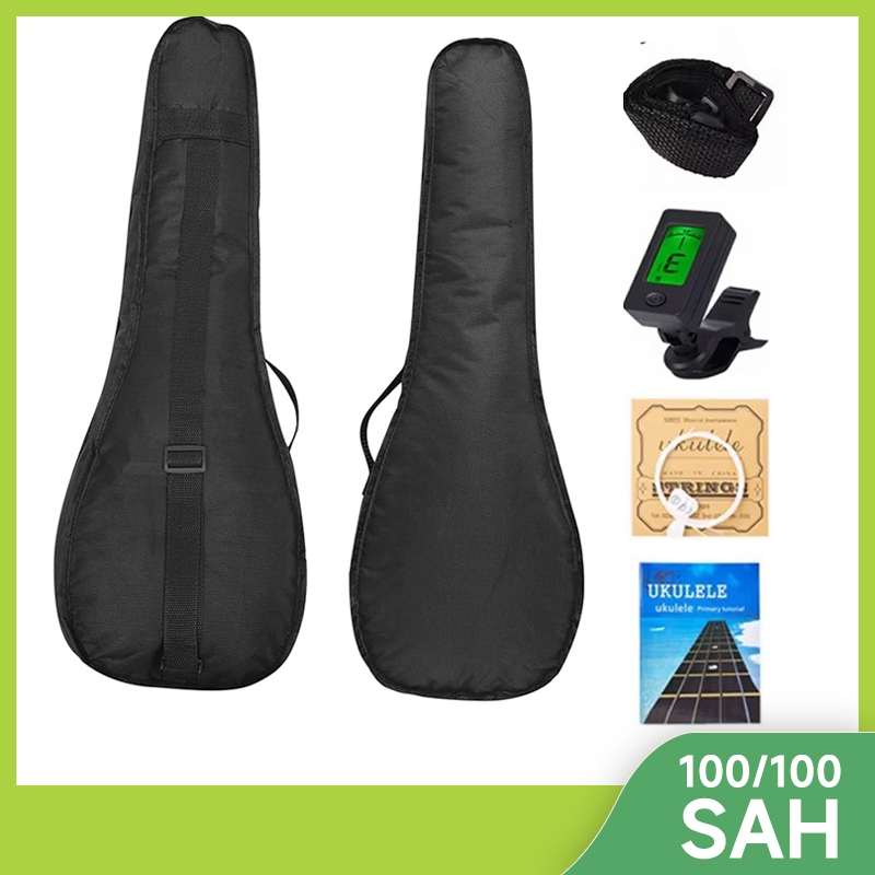 PLAYOU 21inch tas ukulele - softcase ukulele - tas kentrung - softcase ukulele model bagus