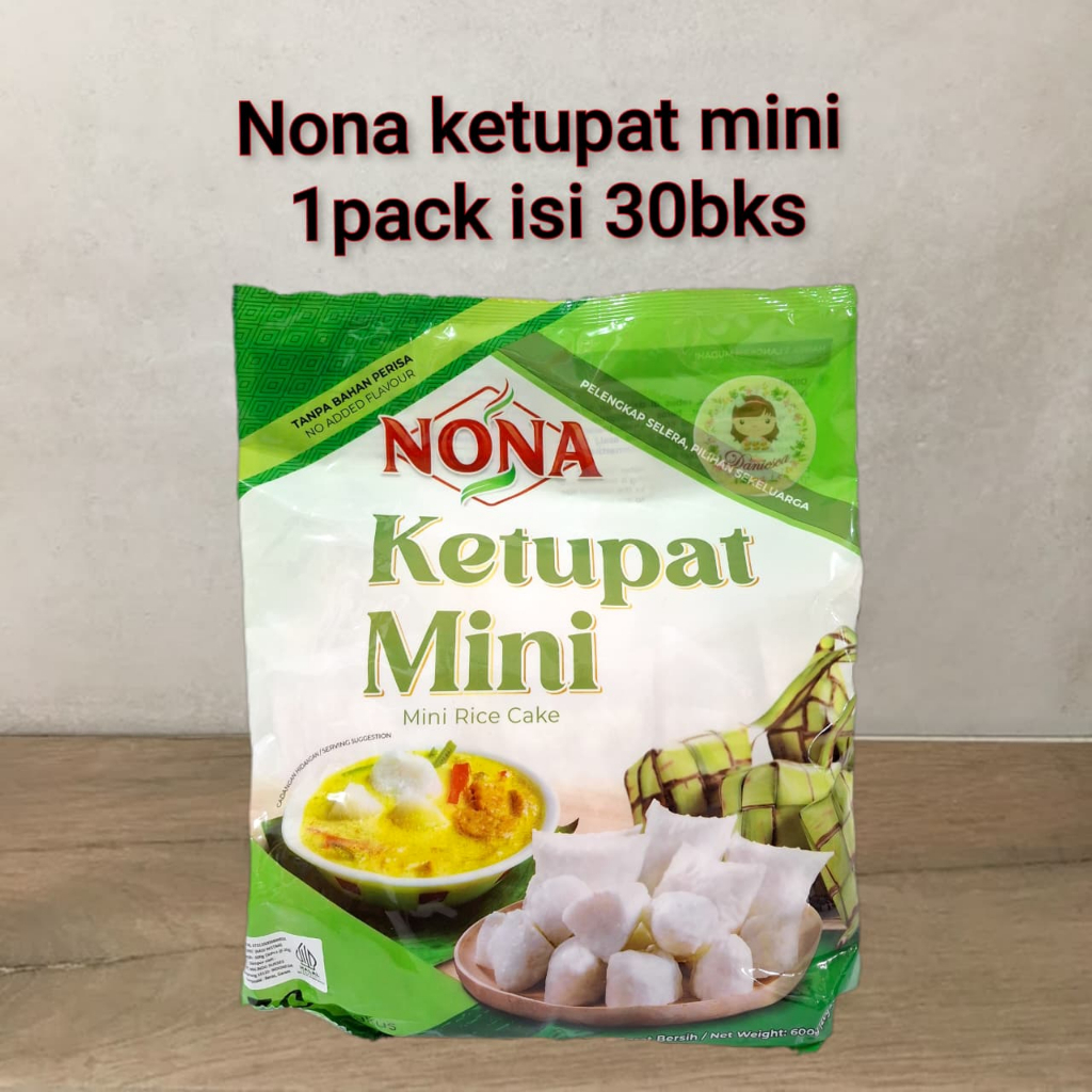 Nona ketupat mini ketupat instan 600gr ( SCP )