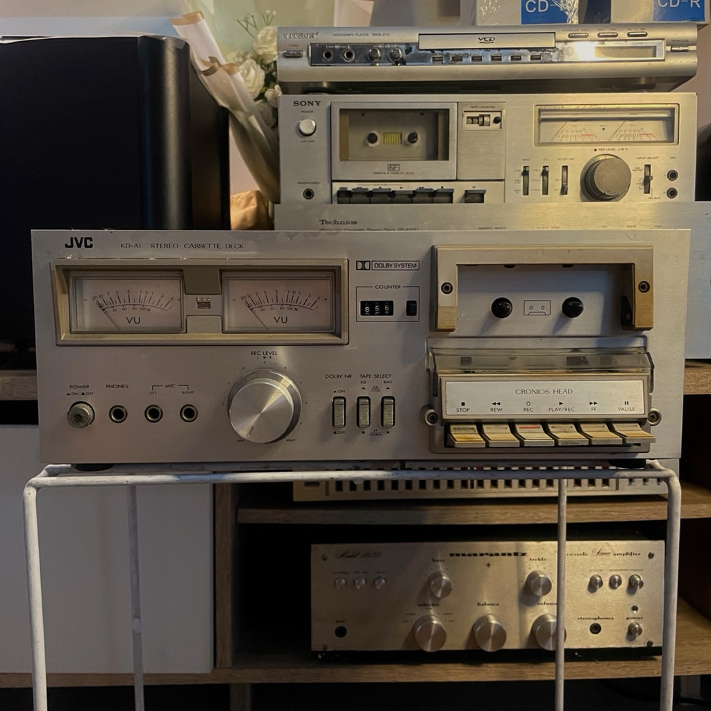 TAPE DECK CASSETTE PLAYER JVC KD-A1U