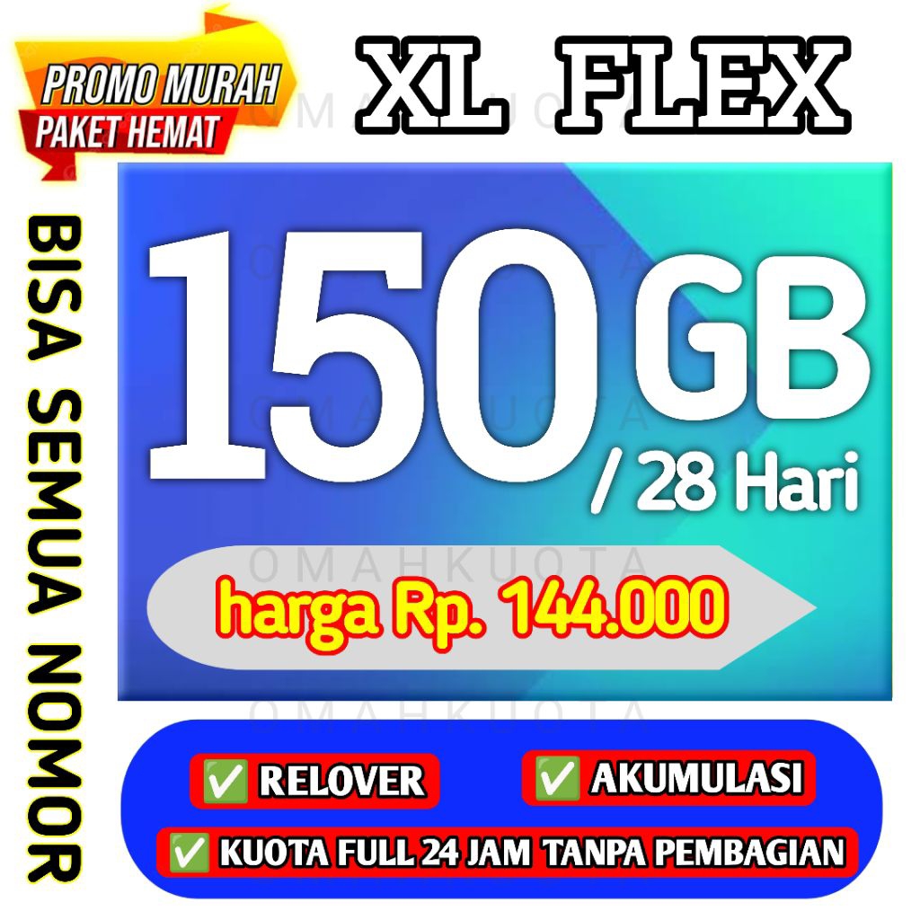 ISI KUOTA XL UNLIMITED TURBO 270GB 100GB KUOTA NASIONAL XL - PAKET DATA XL EXTRA COMBO XL TERMURAH