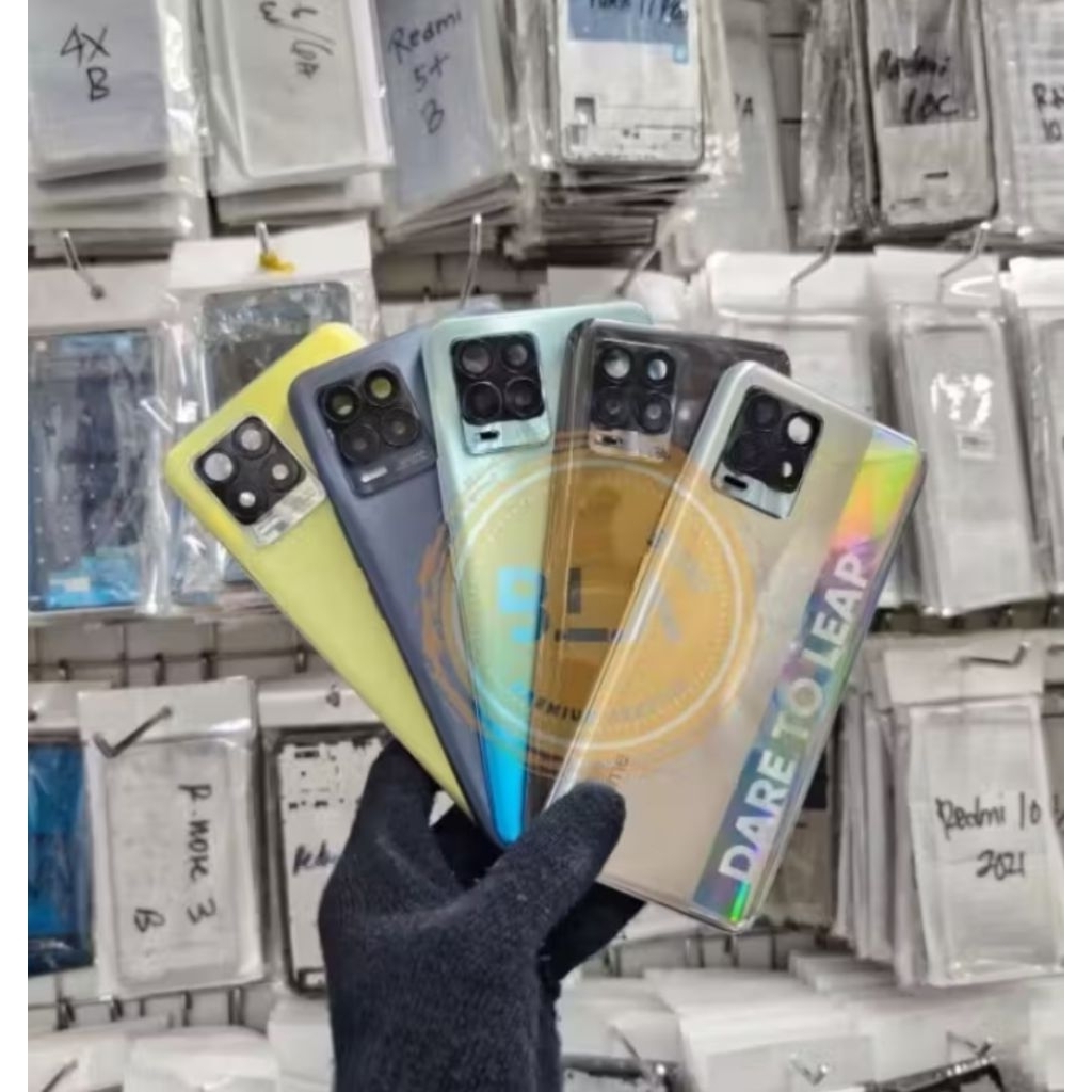 BACK CASING - HOUSING - KESING + BEZEL - REALME 8 4G / REALME 8 PRO 4G