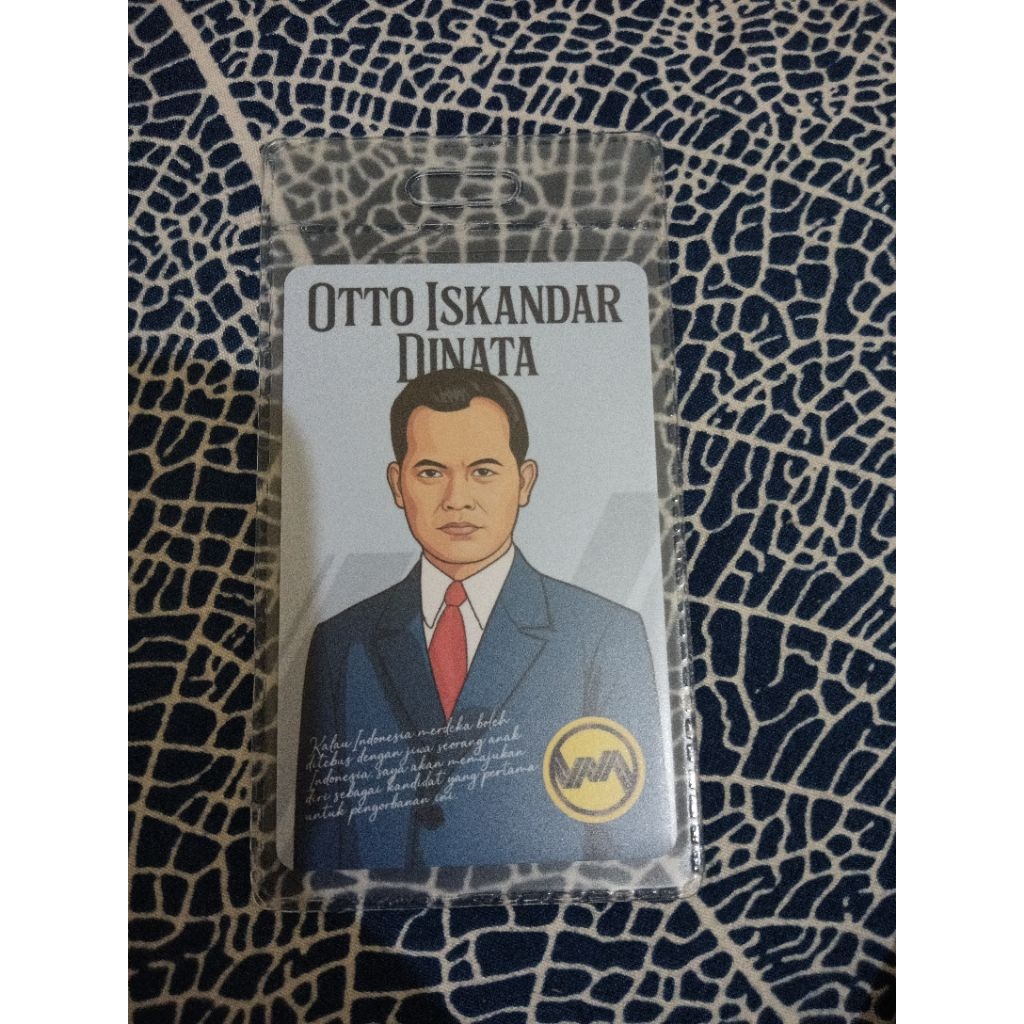 Kartu KMT Multi Trip Commuterline Jabodetabek Jogja Solo Edisi Pahlawan Otto Iskandar