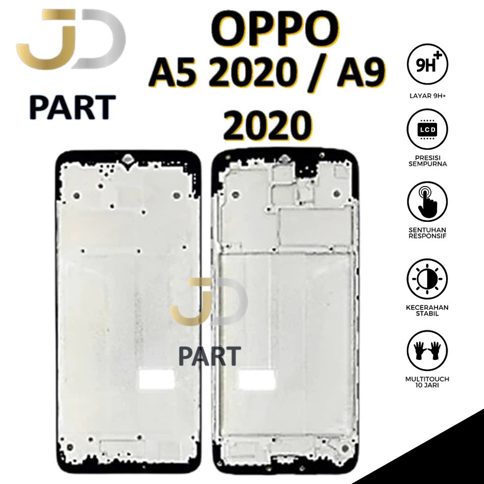 FRAME BEZZEL OPPO A5 2020 / A9 2020  FRAME BEZZEL TULANG TENGAH