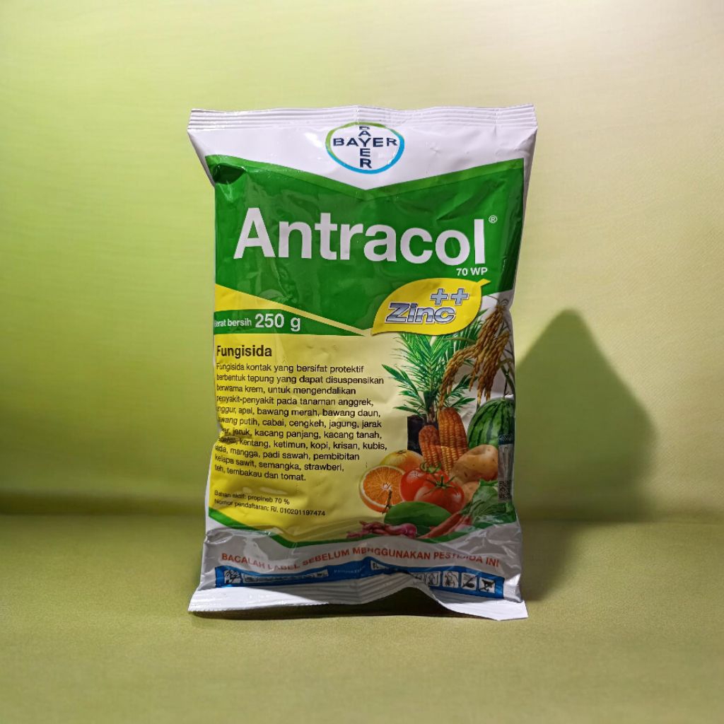 Fungisida Antracol 70wp 250g-fungisida kontak,protektif.