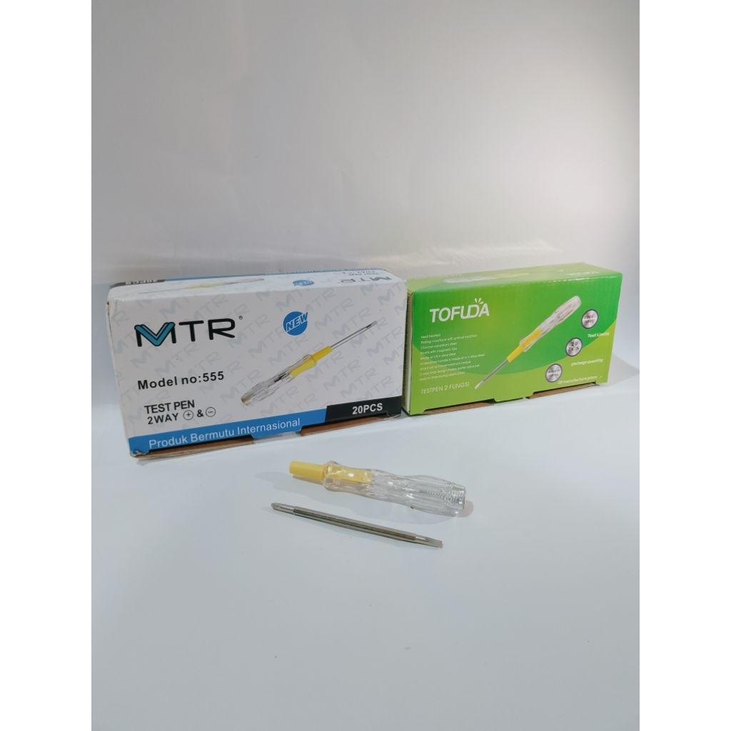 TRM 555 Obeng Tespen 2 Way Mini Plus +/- Bolak Balik