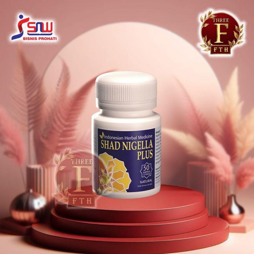 SHAD Nigella Plus @50kapsul - Herbal Habbatussauda Berkualitas