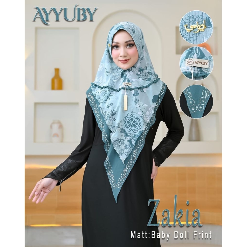 HIJAB KHIMAR INSTAN ZAKIA ORI AYYUBY