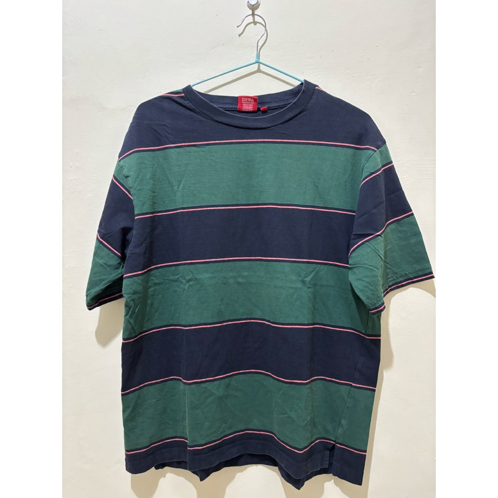 HUMAN GREATNESS Stripe Oversize T-Shirt