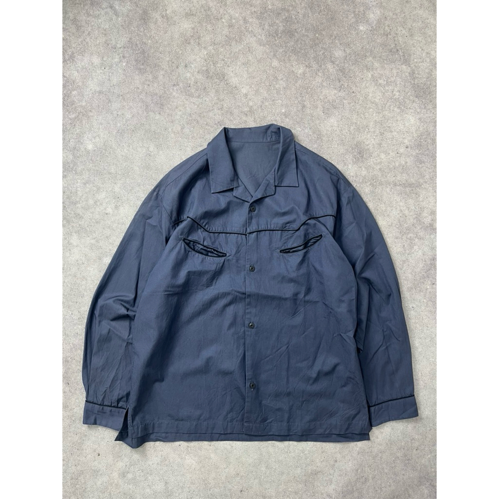 GU dark grey western shirt