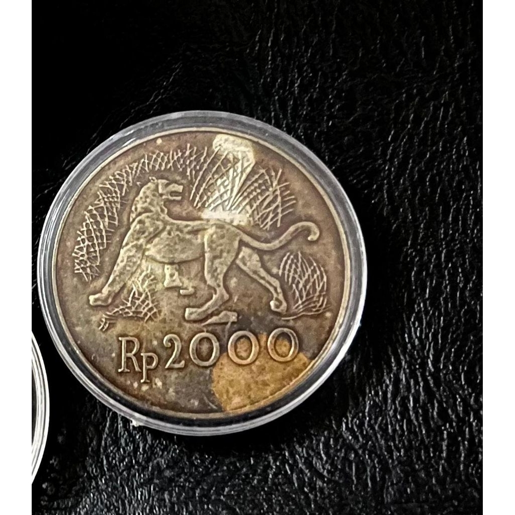 Koin 2000 macan langka tahun 1974